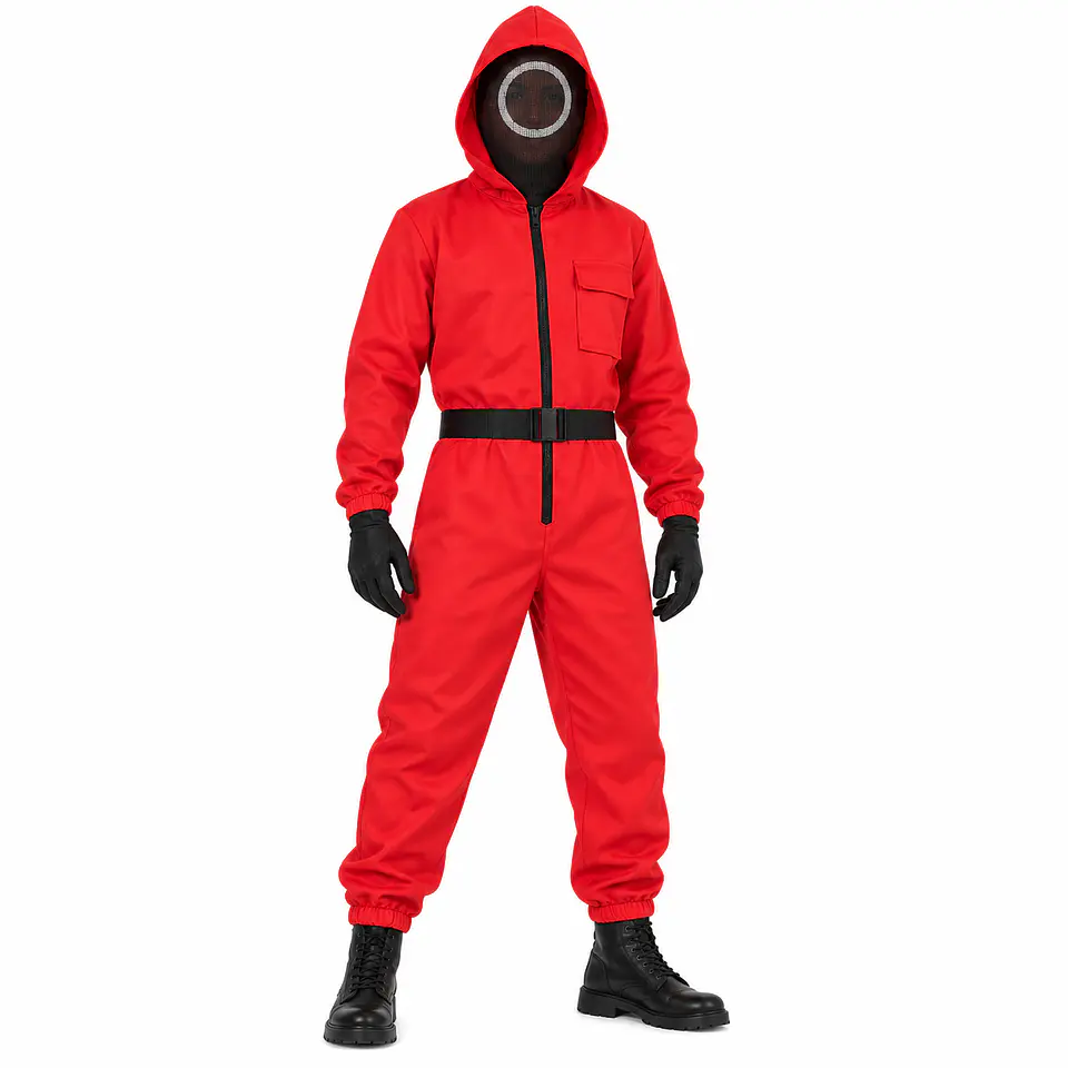 Disfraz Guardia Squid Game Talla M Unisex 3 Piezas 1