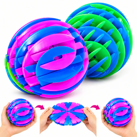 Zinkeez Flatball Pelota Sensorial Fidget Antiestres