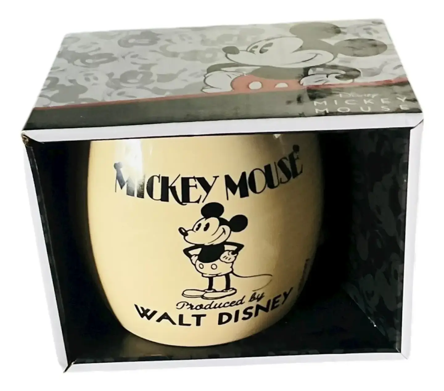 Tazón Mickey Mouse Disney Vintage 380 Ml Cerámica Original 3