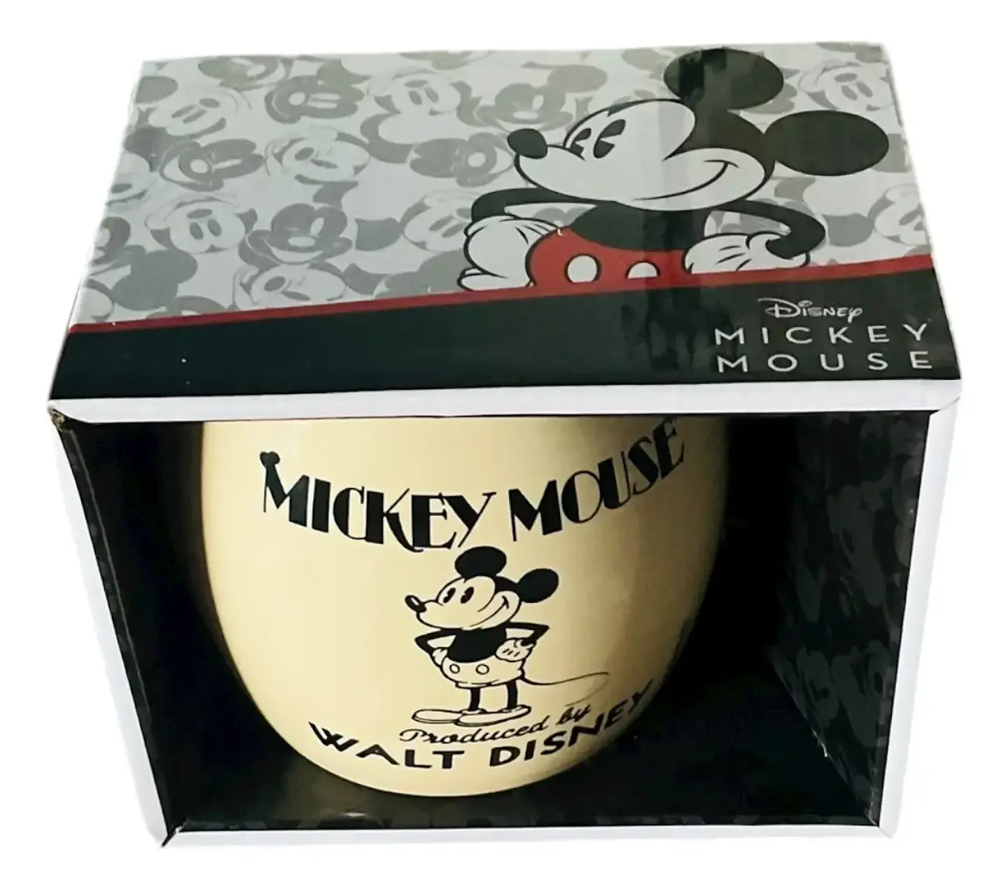 Tazón Mickey Mouse Disney Vintage 380 Ml Cerámica Original 4