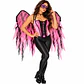 Disfraz Bad Fairy Adulto Corsé Alas Rosa y Negro - Miniatura 1