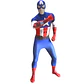Disfraz Capitán América Adulto Talla XL Traje Completo - Miniatura 1