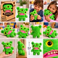 Peluche Fuggler Verde 25 Cm Tres Ojos Spin Master - Miniatura 2
