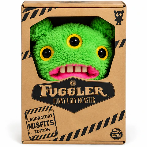 Peluche Fuggler Verde 25 Cm Tres Ojos Spin Master