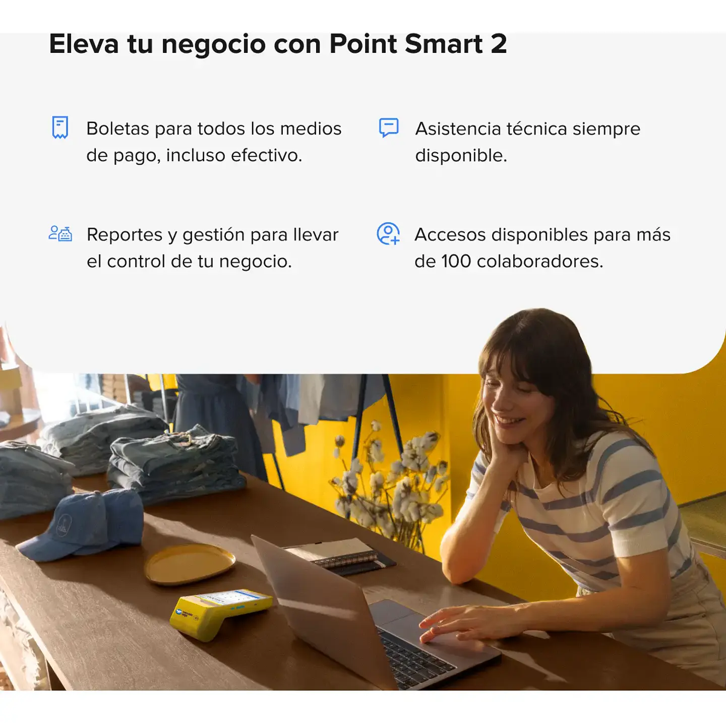 Mercado Pago Máquina Pago Point Smart 2 - Boleta Electrónica 5