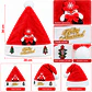 Gorro Pascuero Navideño Rojo mono de nieve – Feliz Navidad - Miniatura 2