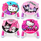 Banquito Infantil Redondo Hello Kitty Kuromi Sanrio - Miniatura 1