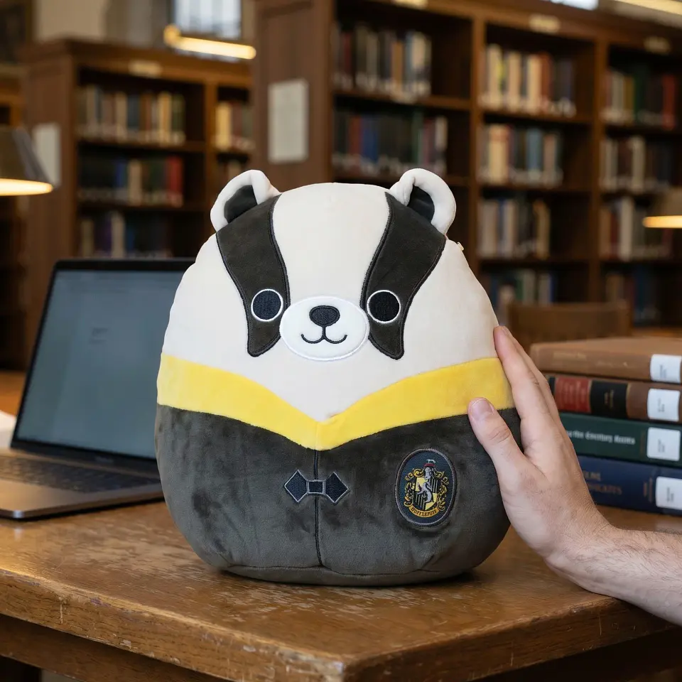 Squishmallows Harry Potter Tejón Hufflepuff 26 cm 4