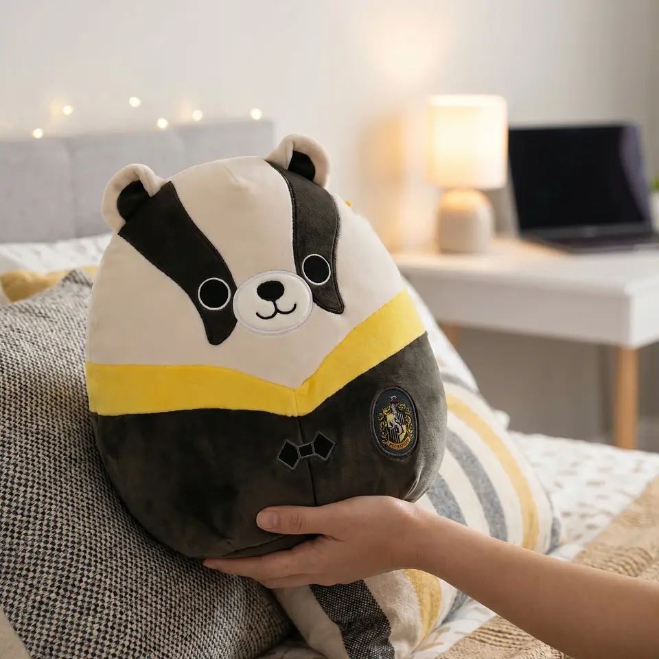 Squishmallows Harry Potter Tejón Hufflepuff 26 cm 6