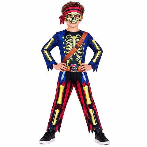 Disfraz Pirata Esqueleto Infantil – Halloween