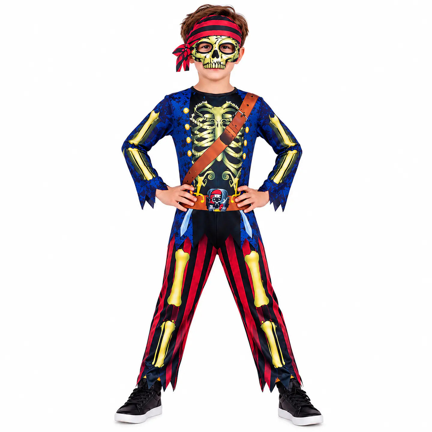 Disfraz Pirata Esqueleto Infantil – Halloween 1