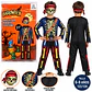Disfraz Pirata Esqueleto Infantil – Halloween - Miniatura 2
