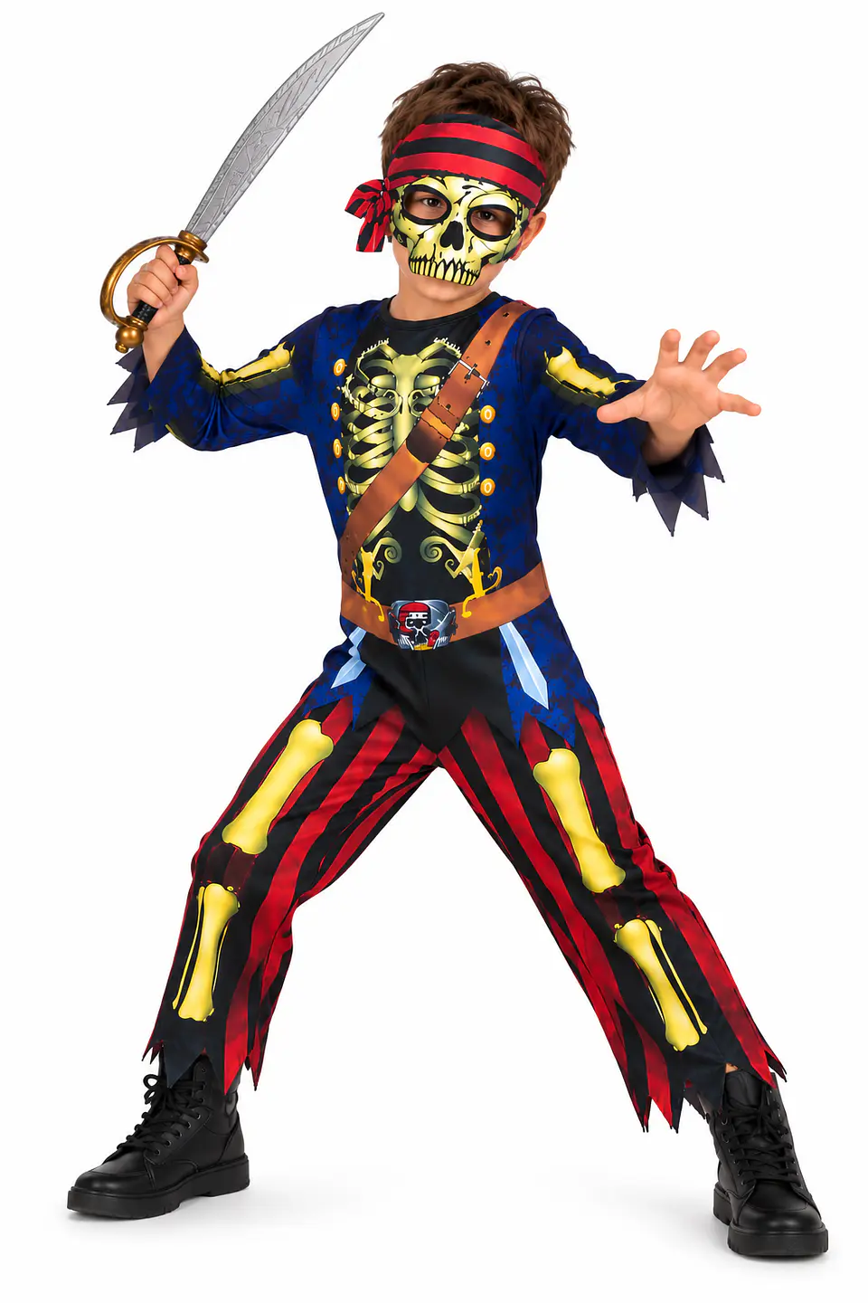 Disfraz Pirata Esqueleto Infantil – Halloween 4
