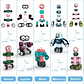 Juego Magnético Robots Gifts2U 35 Piezas - Miniatura 6