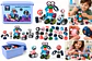 Juego Magnético Robots Gifts2U 35 Piezas - Miniatura 1