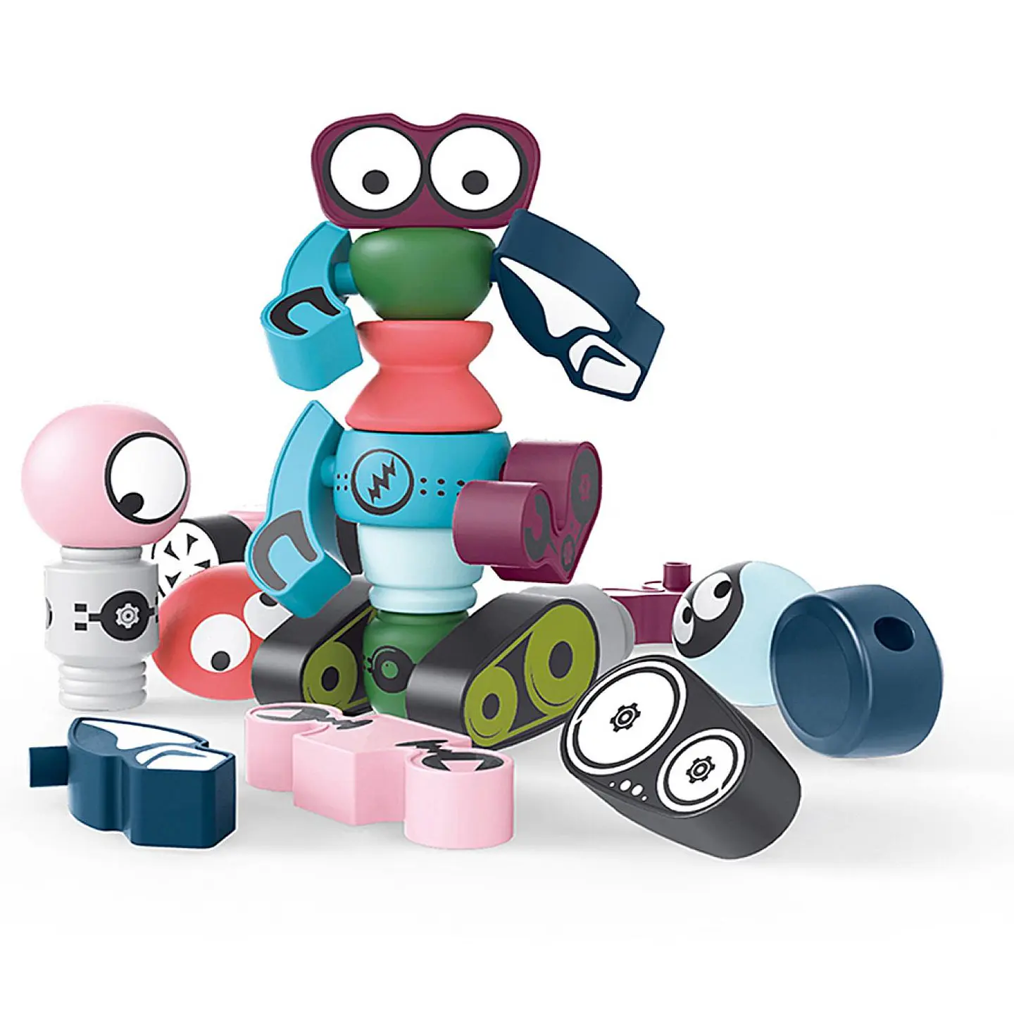 Juego Magnético Robots Gifts2U 35 Piezas 5