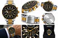 RELOJ SEBAGO HOMBRE BICOLOR PLATEADO Y DORADO - Miniatura 3