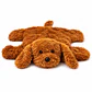 Peluche Perrito Sensorial De Apego Con Peso 2 Kg Café - Miniatura 1