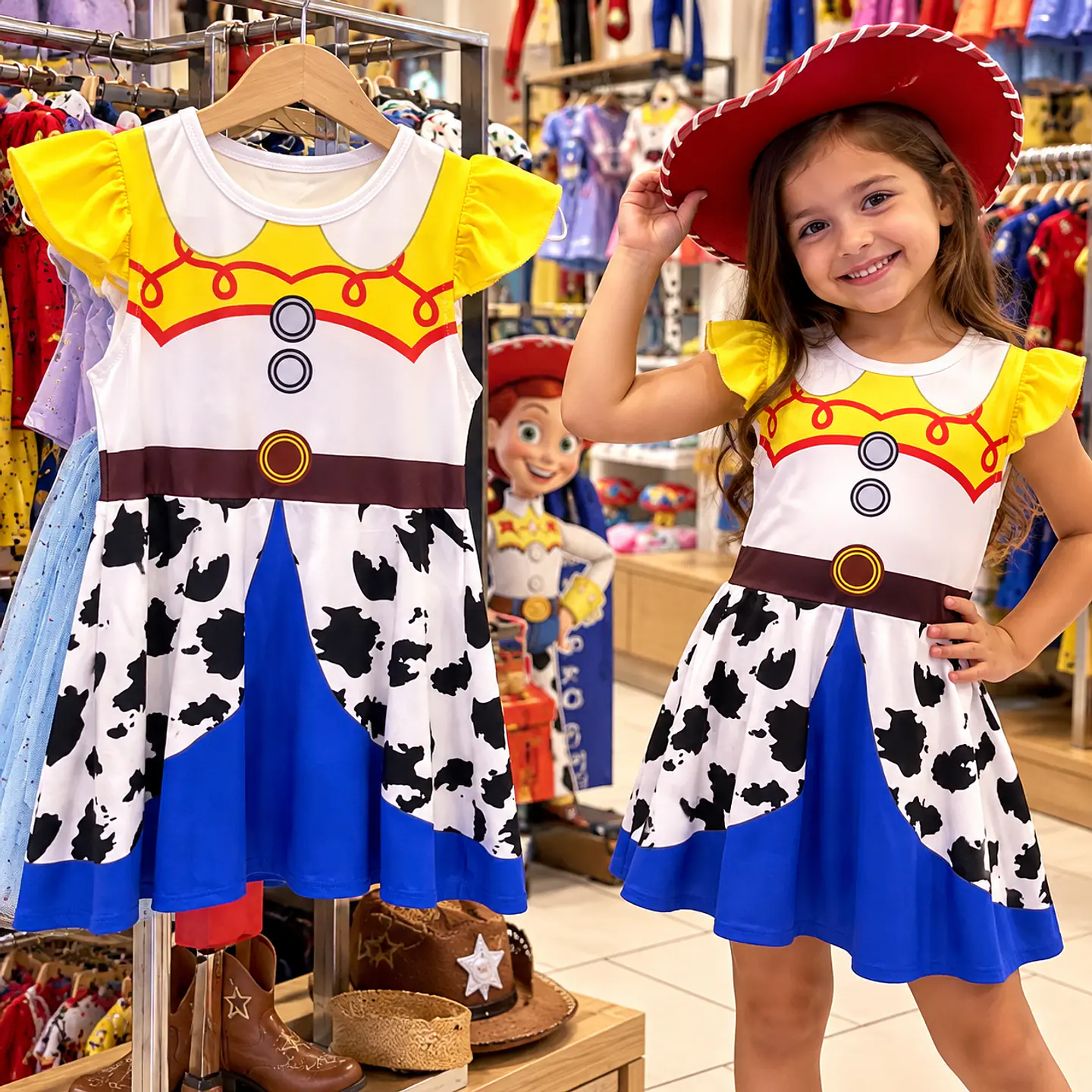 DISFRAZ JESSIE VAQUERA INFANTIL – RECICLADO 1