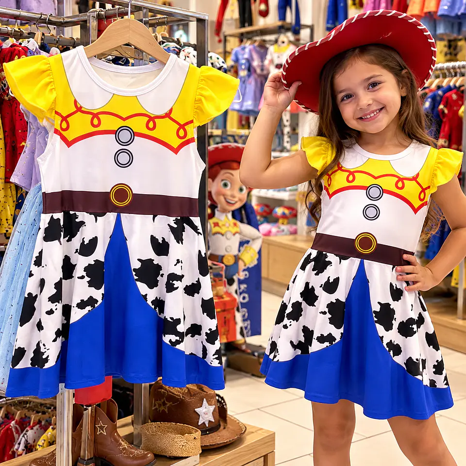 DISFRAZ JESSIE VAQUERA INFANTIL – RECICLADO 1
