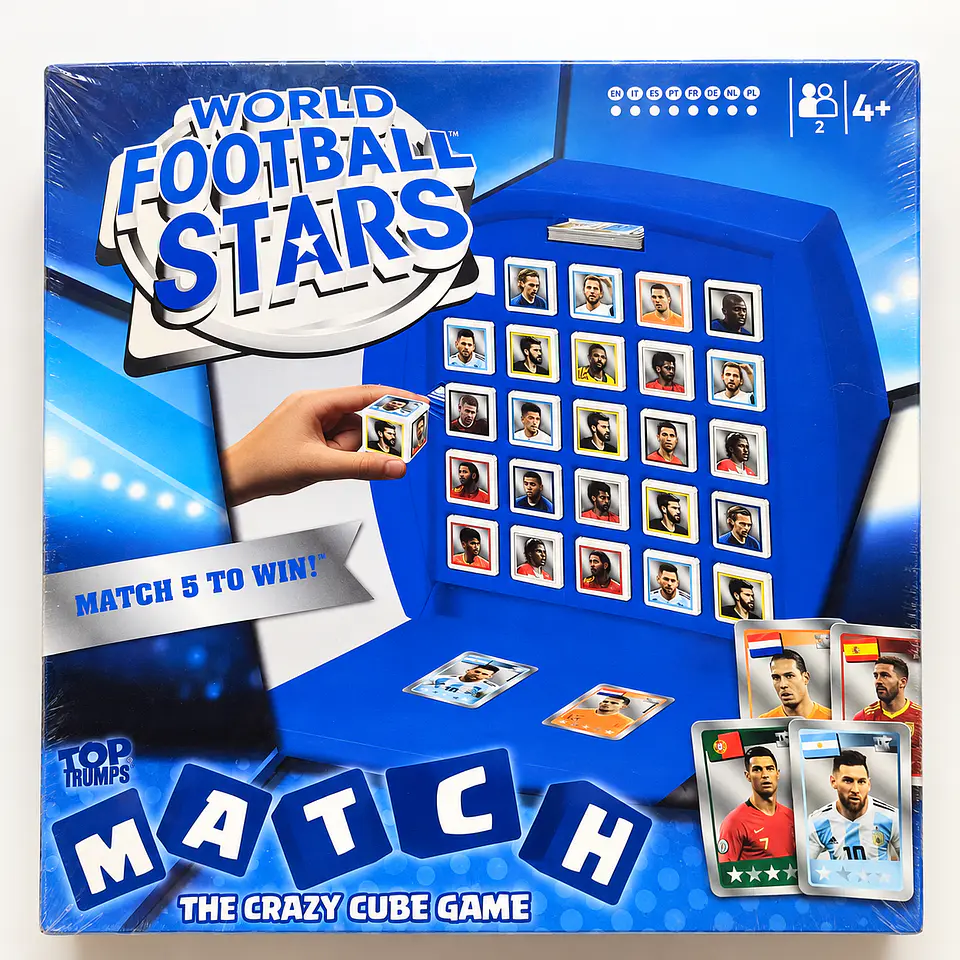 WORLD FOOTBALL STARS MATCH – JUEGO DE MESA DE FÚTBOL 2
