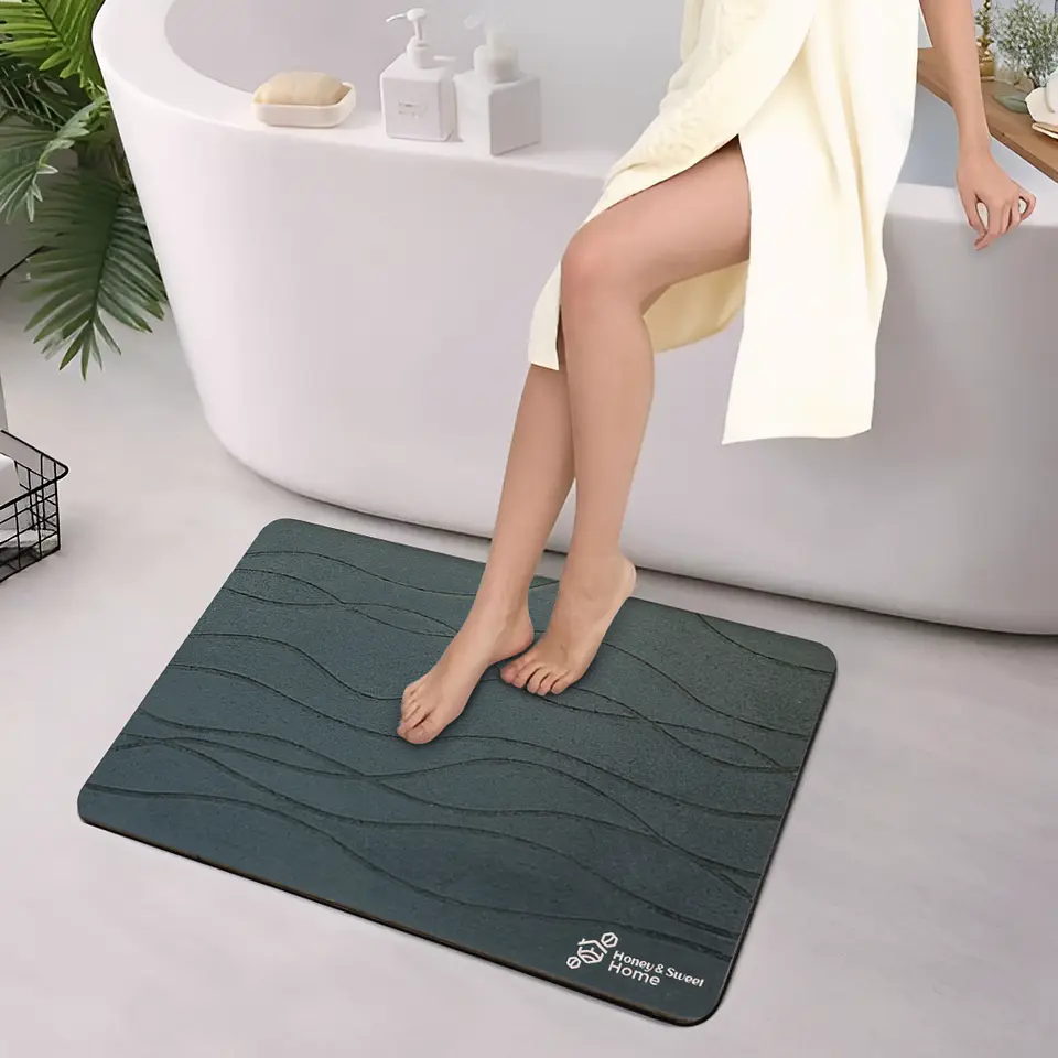 Alfombra decorativa de Diatomita  3