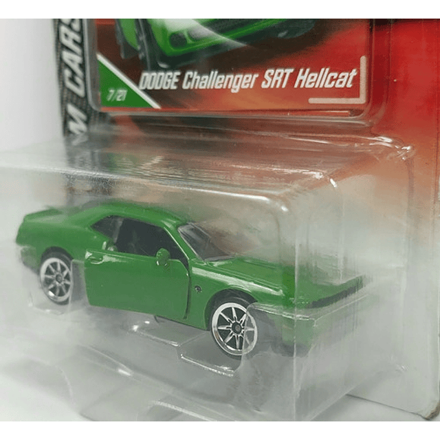 Dodge Challenger Srt Hellcat, Escala 1/64, Marca Majorette  