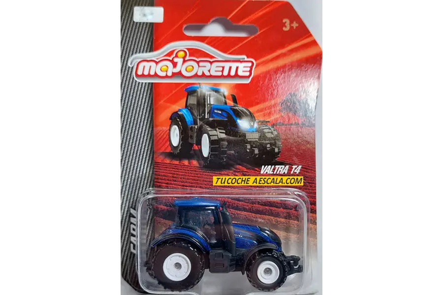 Tractor Valtra T4 A Escala 1/64 De Colección Majorette  