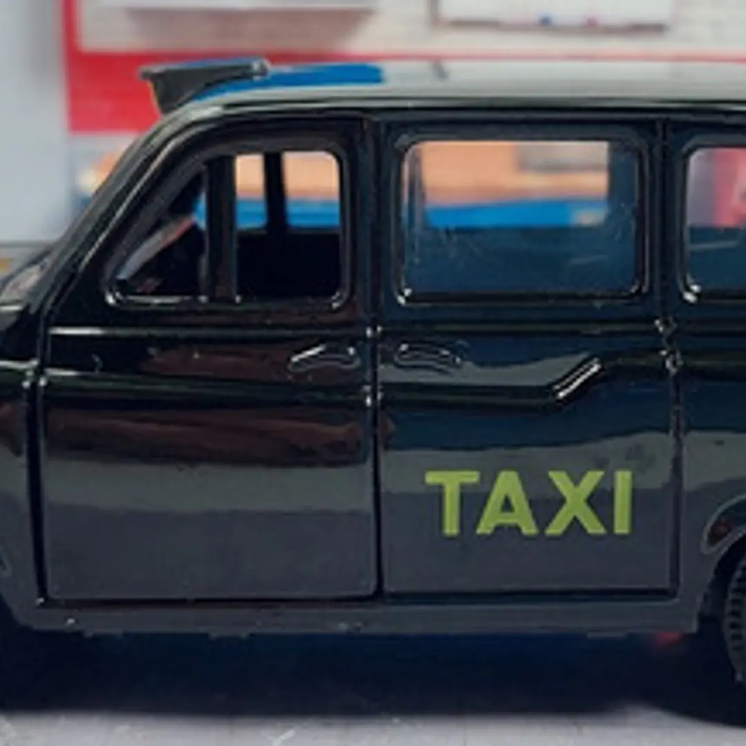 Taxi Austin Fx4 De Londres, Escala 1/36 De Coleccion  6