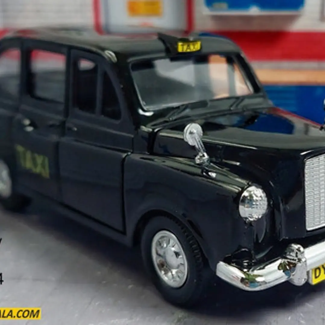 Taxi Austin Fx4 De Londres, Escala 1/36 De Coleccion  1