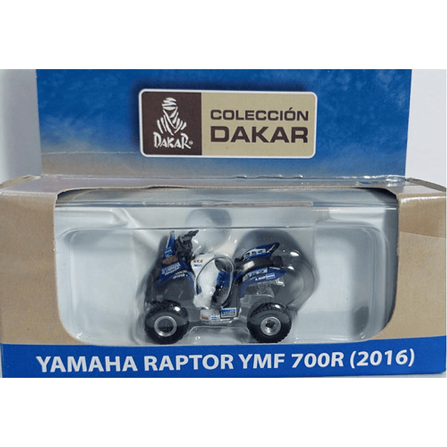 Cuatrimoto Yamaha Raptor En Escala 1/43 De Coleccion