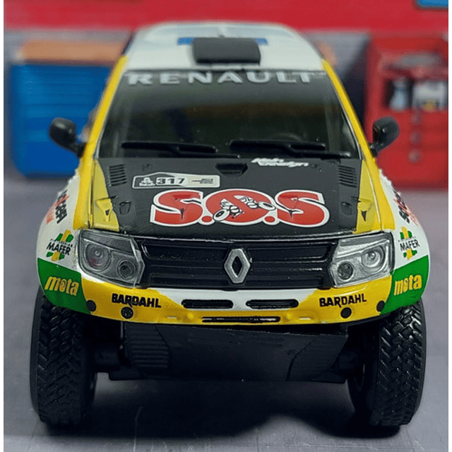 Renault Duster Rally Dakar, Escala 1/43 , Marca Ixo