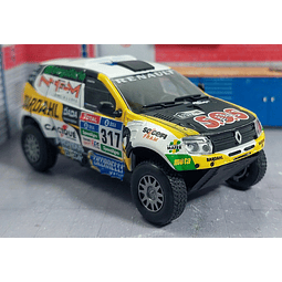 Renault Duster Rally Dakar, Escala 1/43 , Marca Ixo