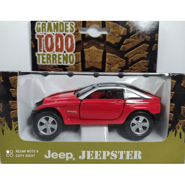 Jeep Jeepster, Carro A Escala De Colección 1:43, marca maisto