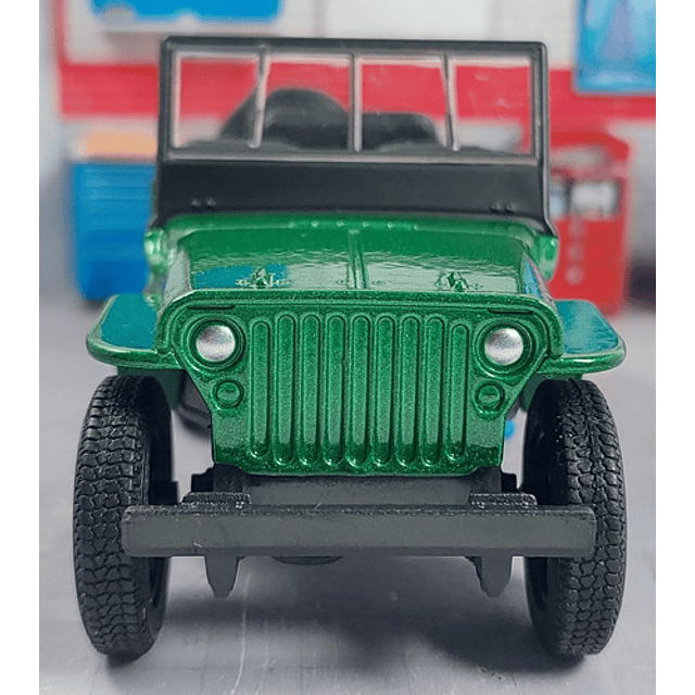 Jeep Willys 1941 ,carro A Escala 1/36, De Coleccion 