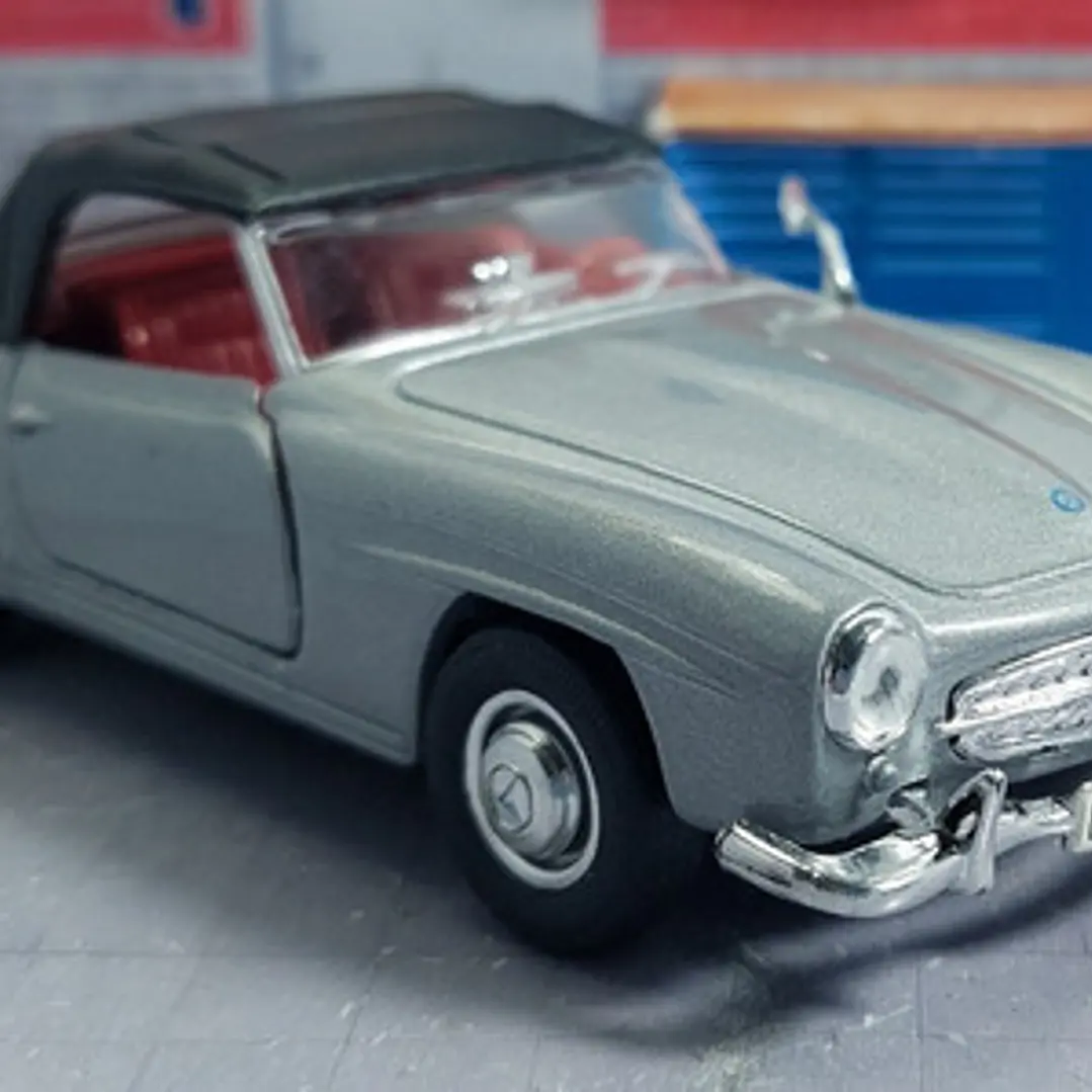 Mercedes Benz 190sl Escala 1/36 , Marca Welly 7