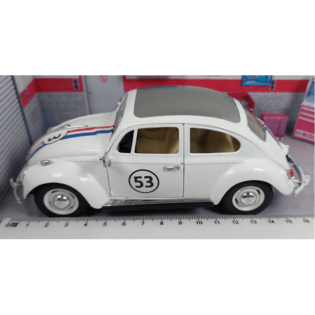 Volkswagen Herbie, Carro A Escala 1/24 De Coleccion  