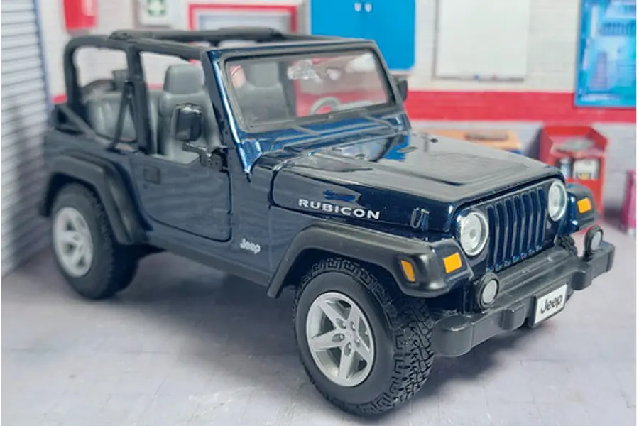 Jeep Wranger Rubicon A Escala 1:27 , 19 Cm 