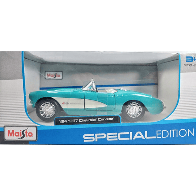 Chevrolet 1957 Corvette, Escala 1/24, De Coleccion