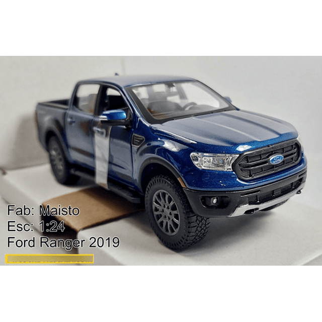 Ford Ranger 2019, Escala 1/24 De Coleccion 