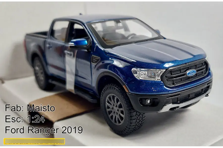 Ford Ranger 2019 marca maisto , escala 1/24