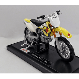 Moto Suzuki RM-Z 250, Escala 1/18 De Colección  