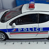 Peugeot 207 De Policia , Escala 1/36