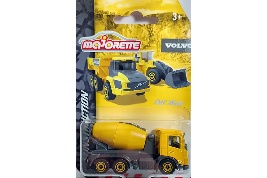 Mezcladora Mixer de cemento, Volvo Fmx A Escala De Coleccion Marca Majorette