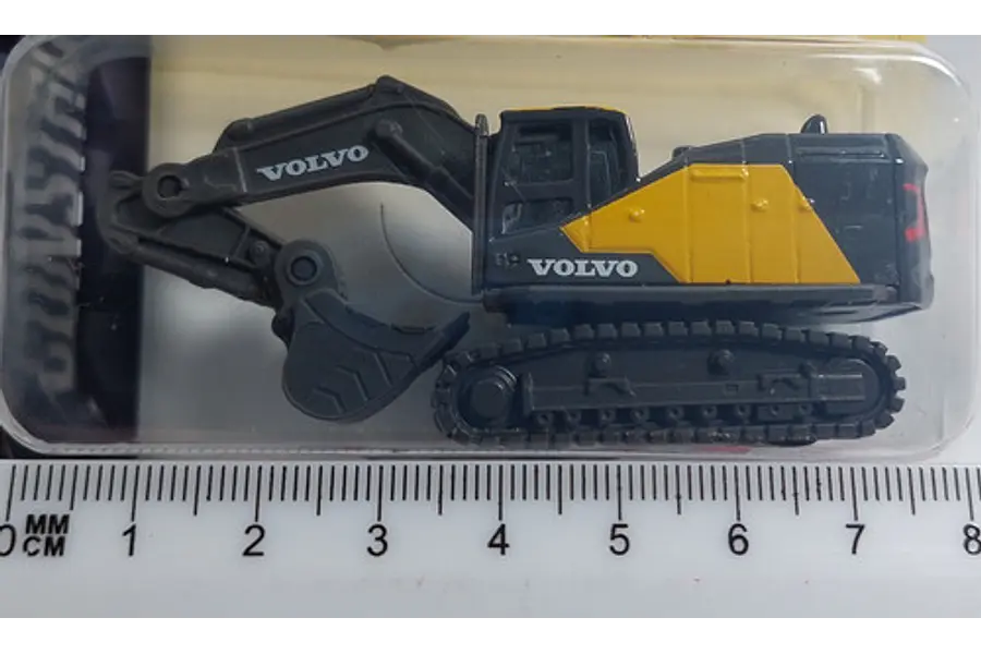 Excavadora Volvo Ec950f a Escala Colección Marca Majorette