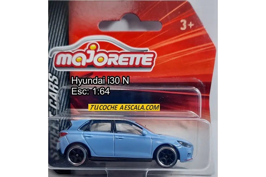 Hyundai I30n a Escala De Colección Marca Majorette  