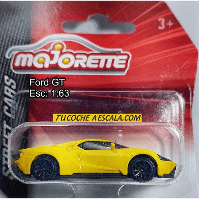 Ford Gt A Escala De Colección Marca Majorette  