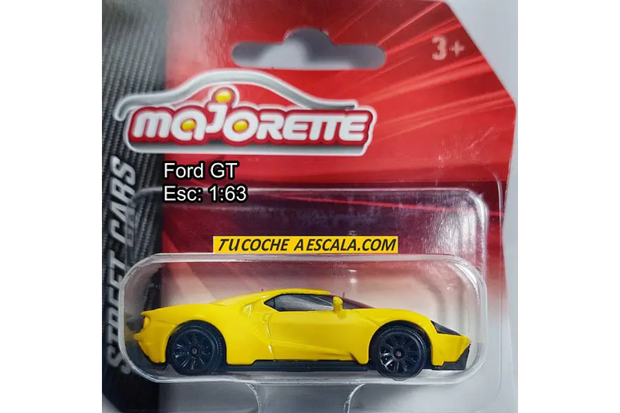 Ford Gt A Escala De Colección Marca Majorette  