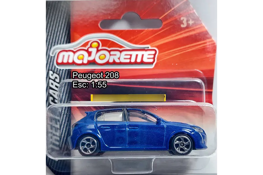 Peugeot 208 a Escala De Colección Marca Majorette  