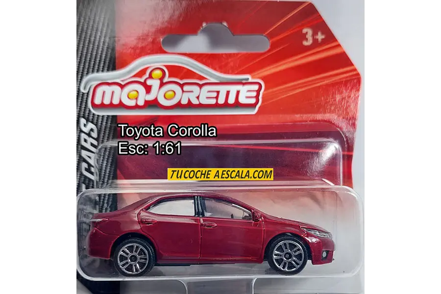 Toyota Corolla escala 1/64 Marca Majorette  